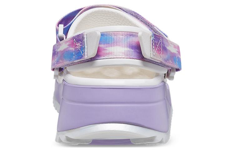 Crocs Classic Casual Unisex White Purple Sandals 'White Purple' купить в интернет-магазине Yoocart с быстрой доставкой по России.