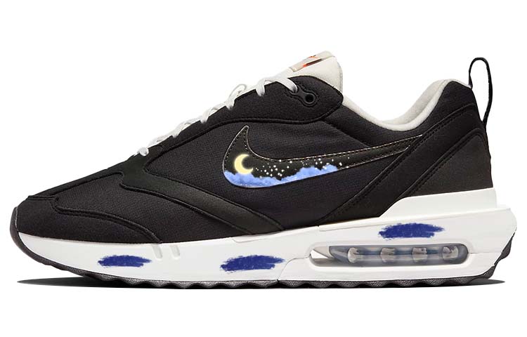Nike Air Max Dawn Anti-Slip And Wear-Resistant Breathable Low-Top Marathon Running Shoes Men's Black