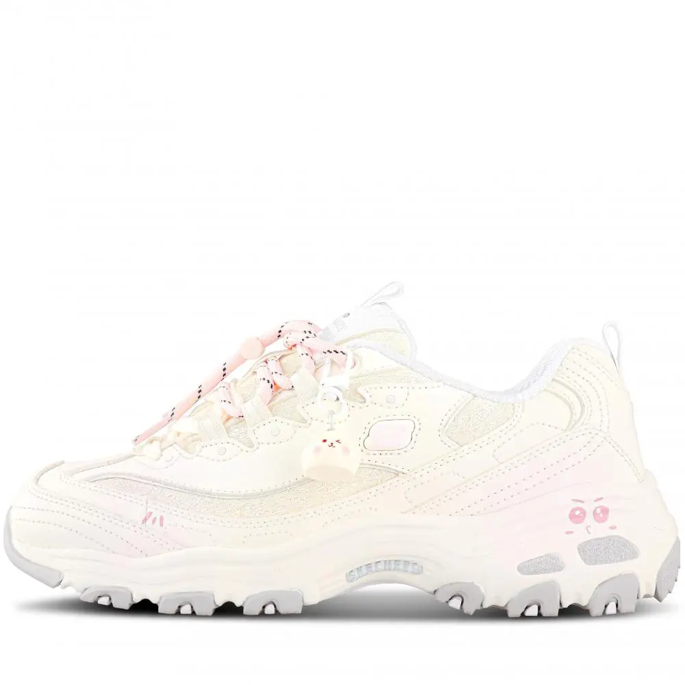 Skechers D'Lites 1.0 Chunky Sneakers Women's Low top Yellow/Pink