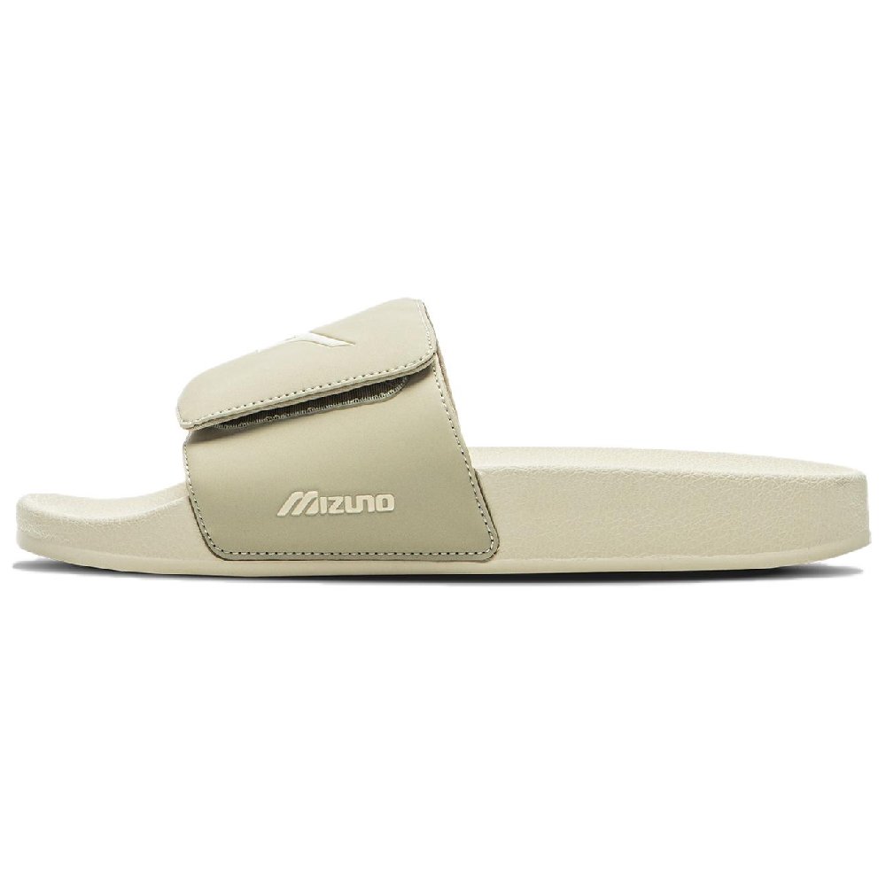 Mizuno Slide Slippers Unisex Ecru