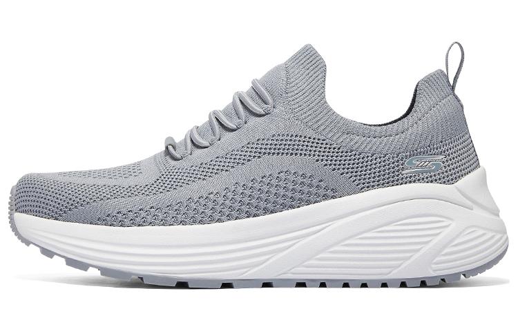 Skechers Cushioned Wear-Resistant Breathable Low-Top Casual Shoes Men's Gray