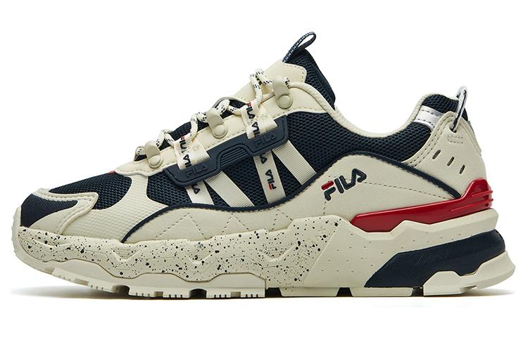 FILA TREK Baby's Breath Low Top Chunky Sneakers Women's White Blue