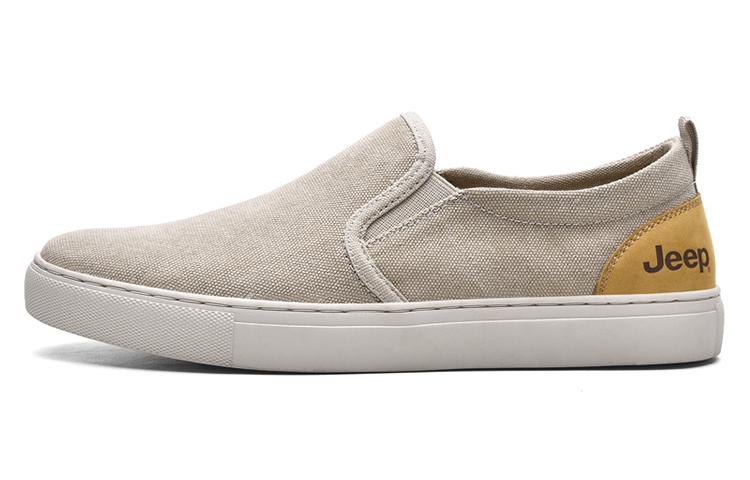 Jeep Low Top Casual Shoes Men's Sand