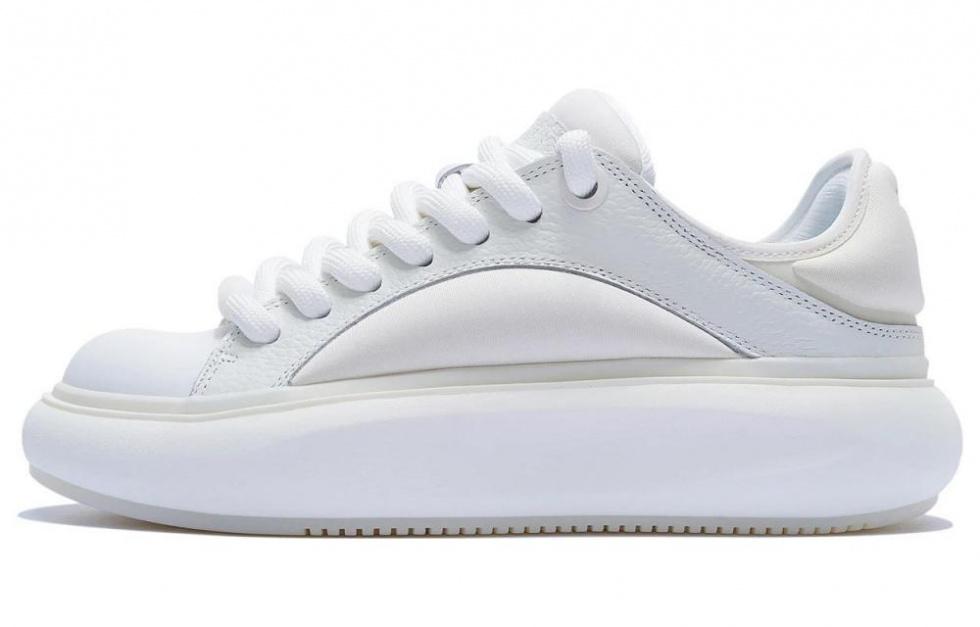 LiNing Yun You C4D Slip Resistant, Abrasion Resistant, Breathable Low Top Sports Casual Shoes Men's White