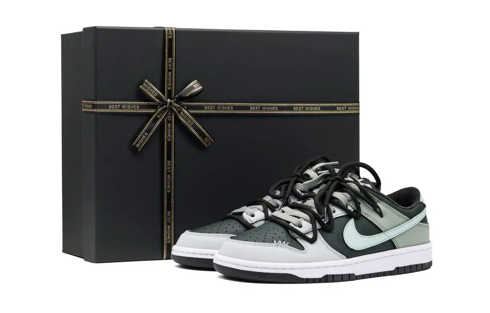 Nike Dunk Abrasion Resistant Low top Skateboard Shoes Unisex Jasper