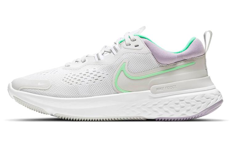 Nike React Miler 2 Platinum Tint Green Glow Women's