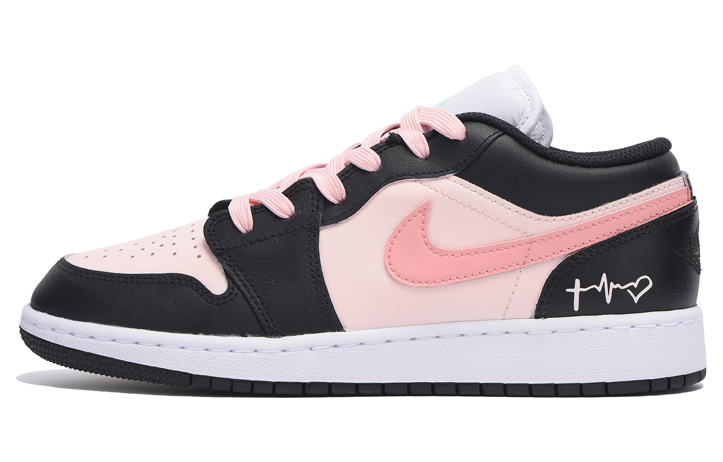 Jordan Air Jordan 1 Dopamine Dressing Cushioning Wear-Resistant Low-Top Vintage Basketball Shoes Women's Black Pink купить в интернет-магазине Yoocart с быстрой доставкой по России.