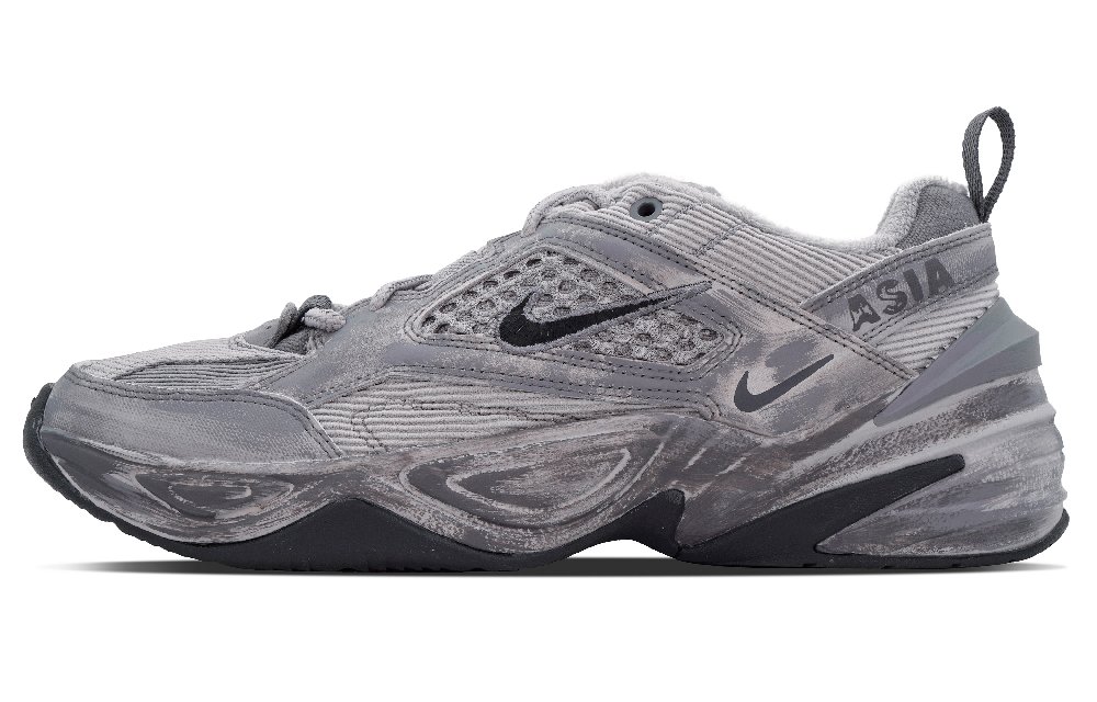 Nike M2K Anti-Slip Wear-Resistant Low-Top Chunky Sneakers Unisex Smoke Gray