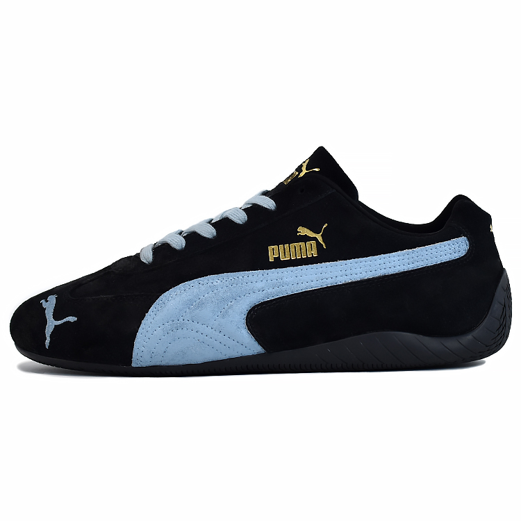 PUMA Speedcat Winter Slip Resistant, Abrasion Resistant, Lightweight Low Top Casual Shoes Unisex Black Blue