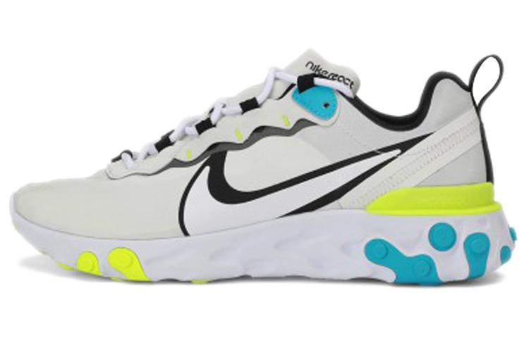 Nike React Element 55 'White Blue Fury Volt'