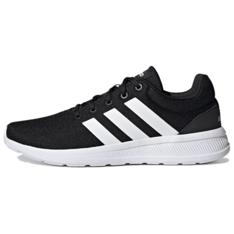 Adidas Lite Racer Slip-Resistant Low-Top Running Shoes Men's Black White купить в интернет-магазине Yoocart с быстрой доставкой по России.