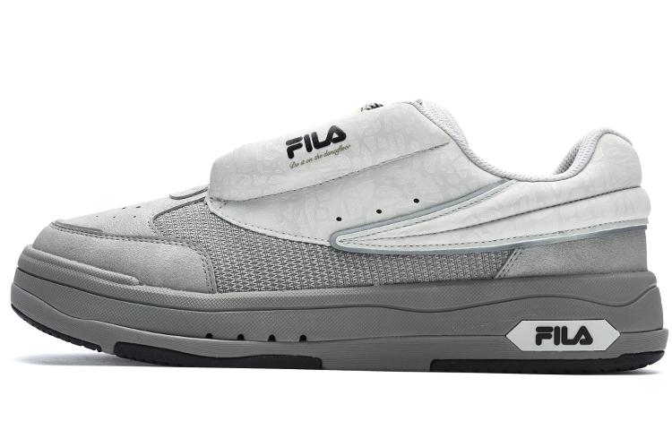 FILA Disruptor Low-Top Skateboard Shoes Men's Antarctic Gray
