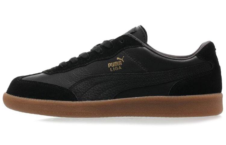 PUMA Liga Leather Retro Shoe Black