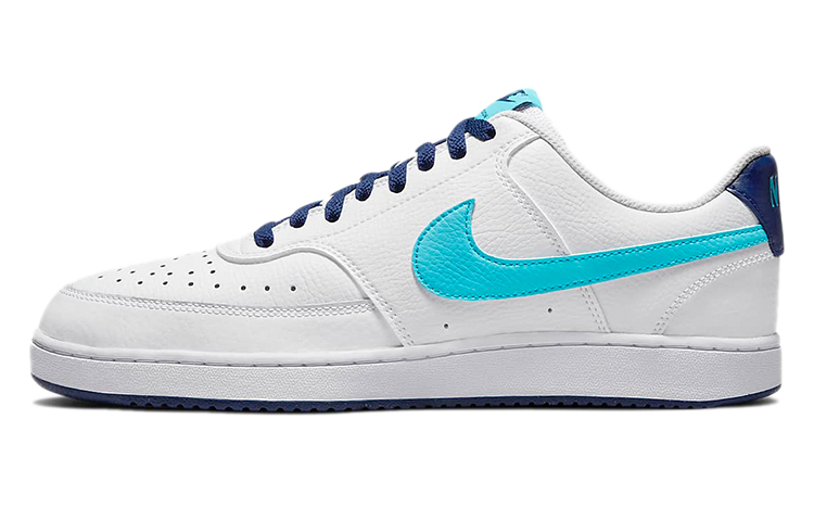 Nike Court Vision Low White Blue Void Turquoise