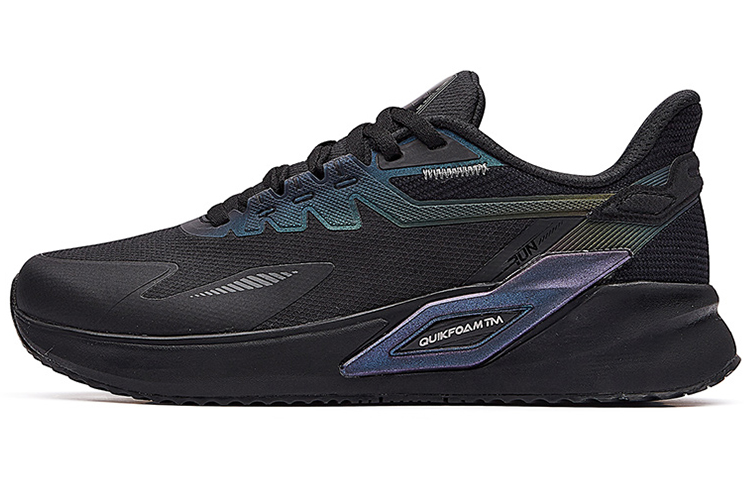 361° Abrasion Resistant Slip Resistant Low Top Casual Shoes Women's Obsidian Black
