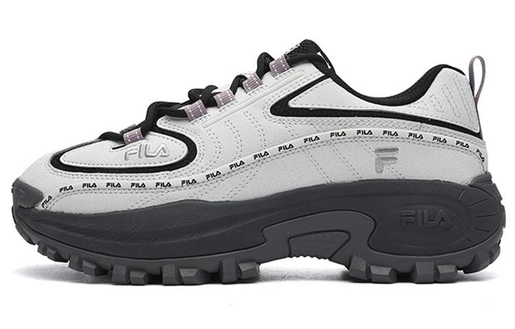 FILA Fashion Sneakers Low Top Chunky Sneakers Women's Gray Black
