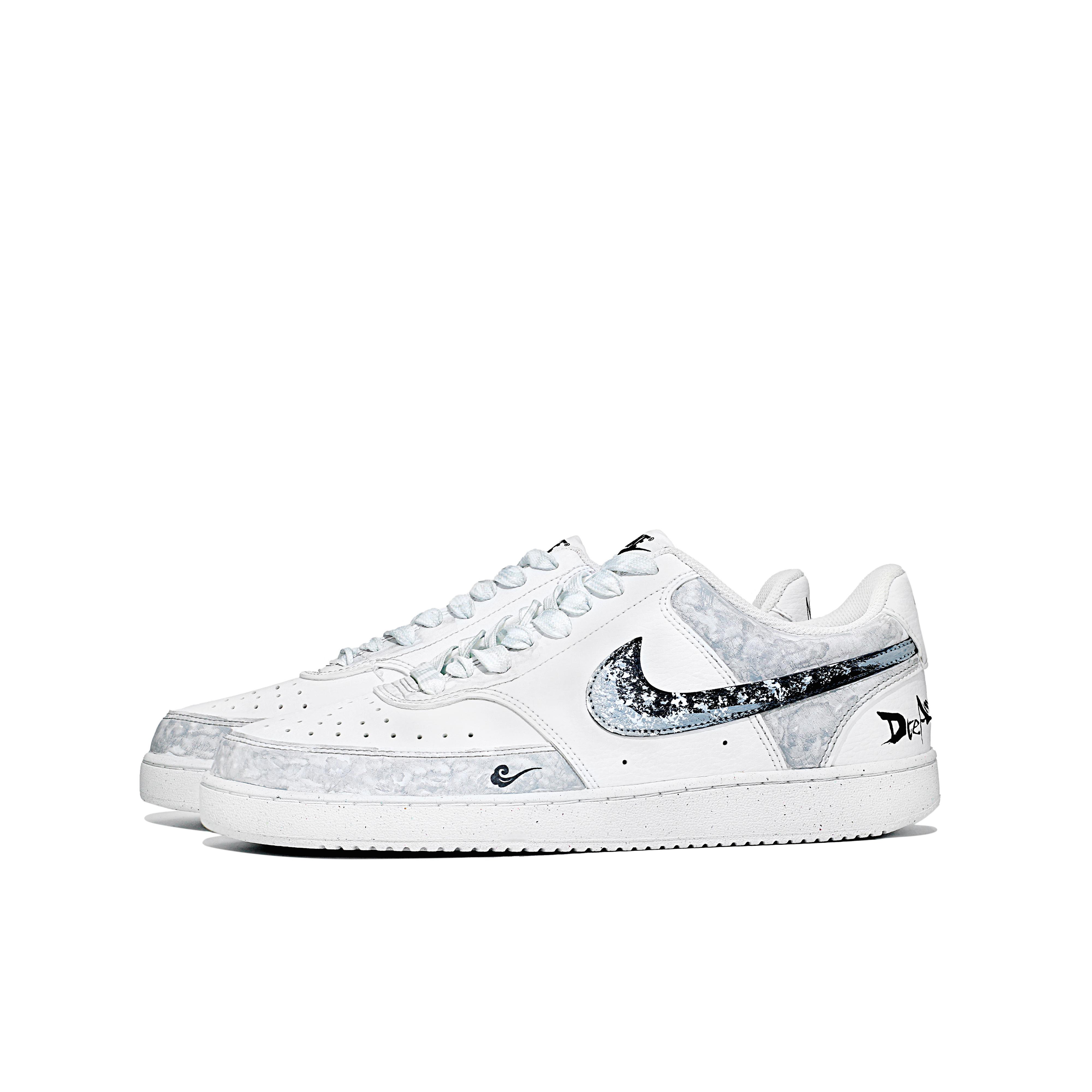 Nike Court Vision 1 Low Top Skateboard Shoes Men's Light Gray купить в интернет-магазине Yoocart с быстрой доставкой по России.