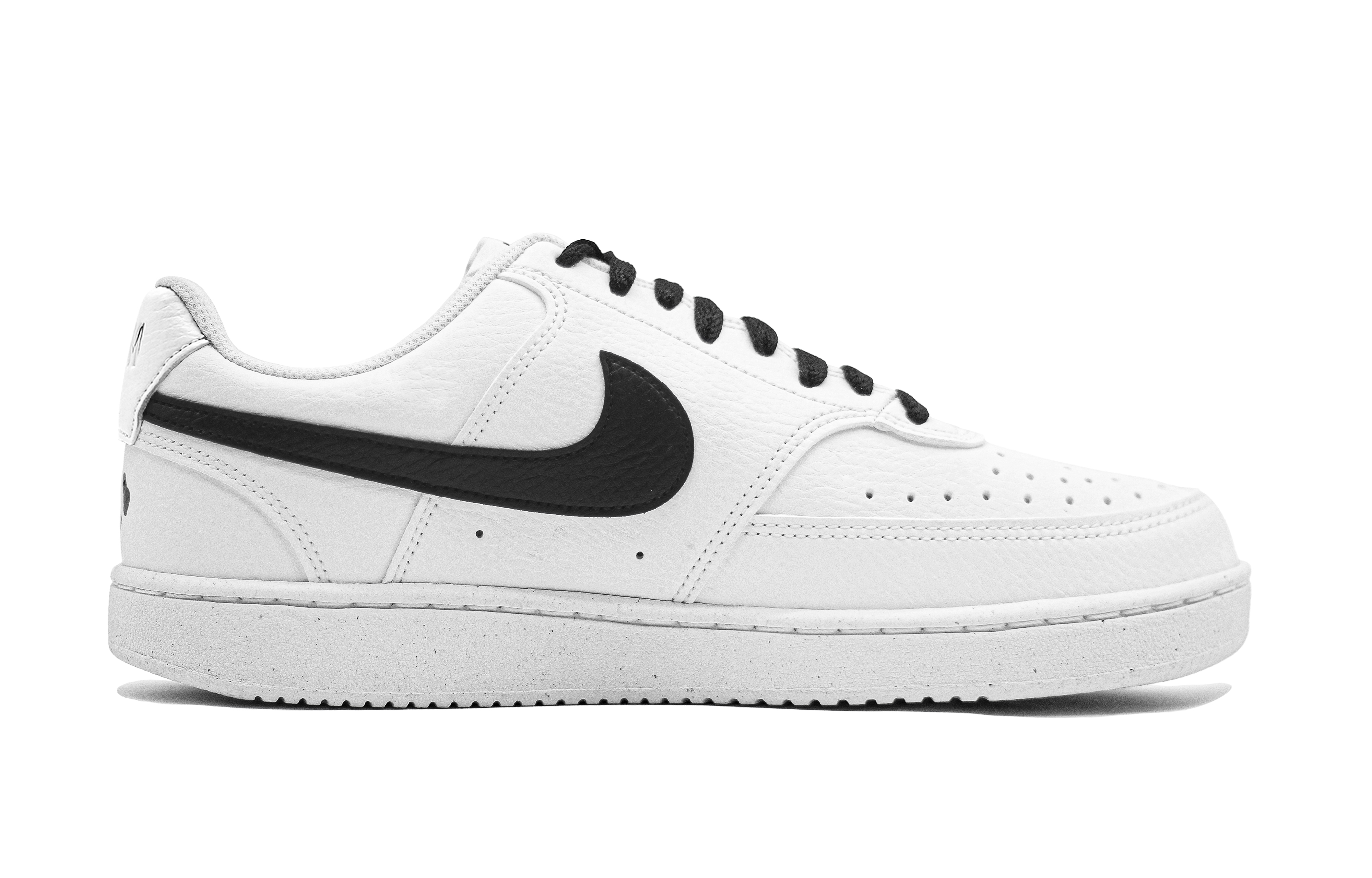 Nike Court Vision 1 Lightweight Low top Skateboard Shoes Unisex Black White