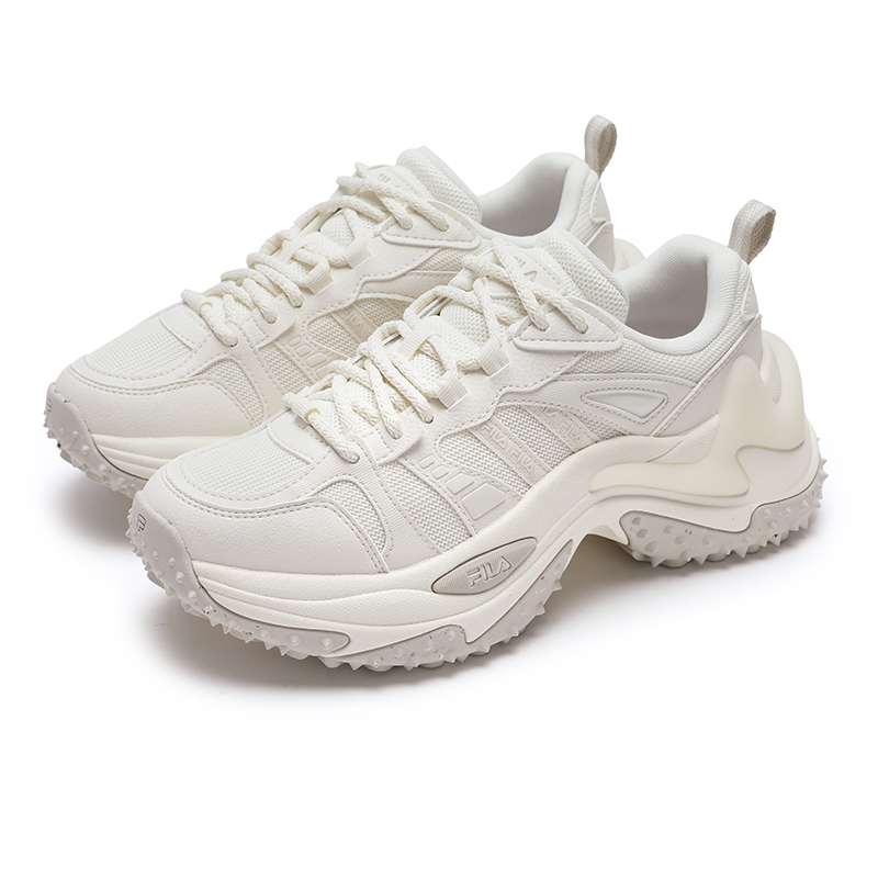 FILA SOFIA 3 Moisture wicking Low top Running Shoes Women's Tofu White