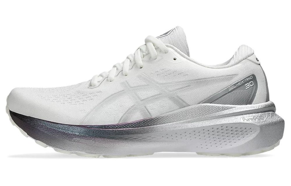 Asics Gel Kayano 30 Platinum Real White Pure Silver Women's