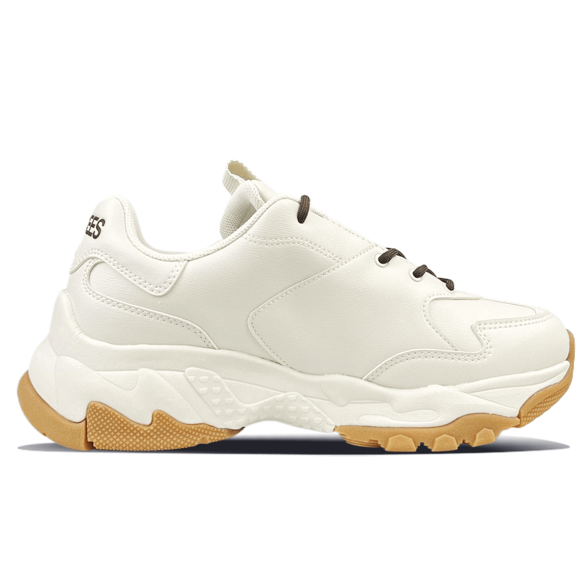 MLB Big Ball Chunky Abrasion Resistant Slip Resistant Low Top Chunky Sneakers Unisex Beige Brown