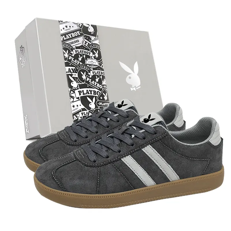 Playboy Low Top Skateboard Shoes Men's