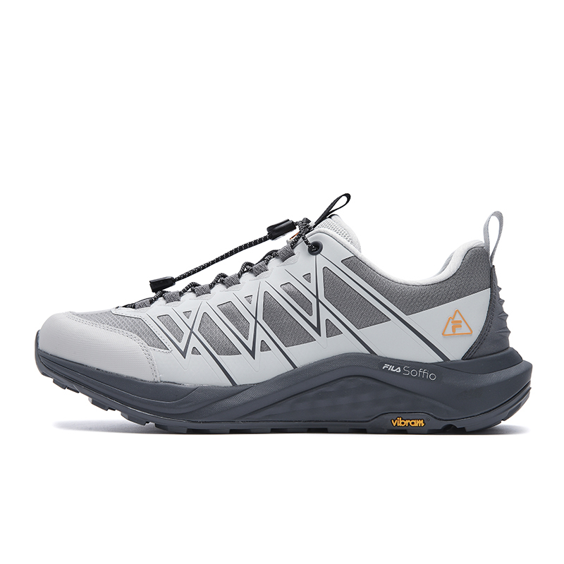 FILA WOLF 2+ Wear resistant And Lightweight Low top Outdoor Shoes Men's Nightfall Gray