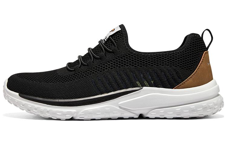 Skechers Solvano Low Top Casual Shoes Men's Black White Brown