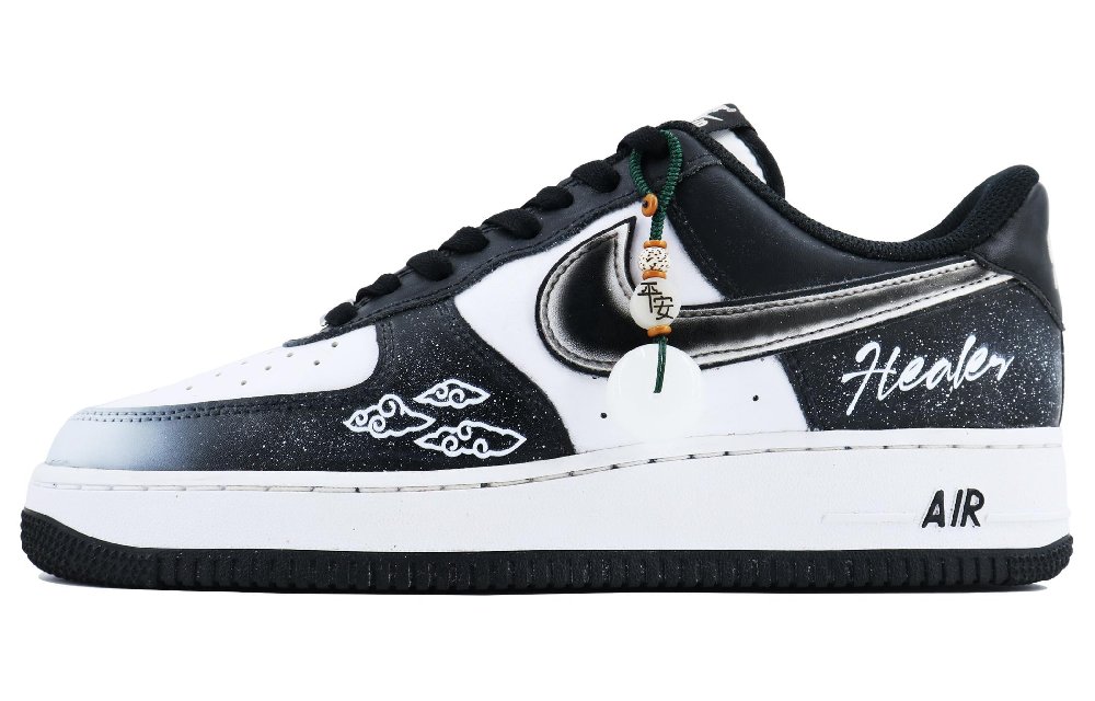 Nike Air Force 1 Healing Master SDS Low-Top Skateboard Shoes Unisex Black White