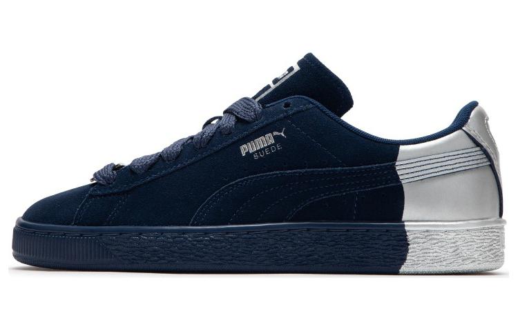 Puma Suede Navy Silver