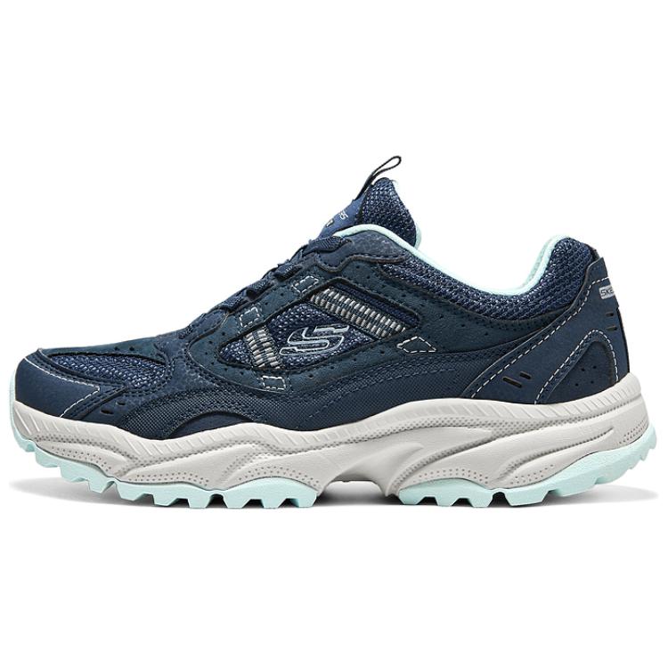 Skechers OUTDOOR Slip Resistant And Breathable Low Top Hiking Shoes Women's Blue