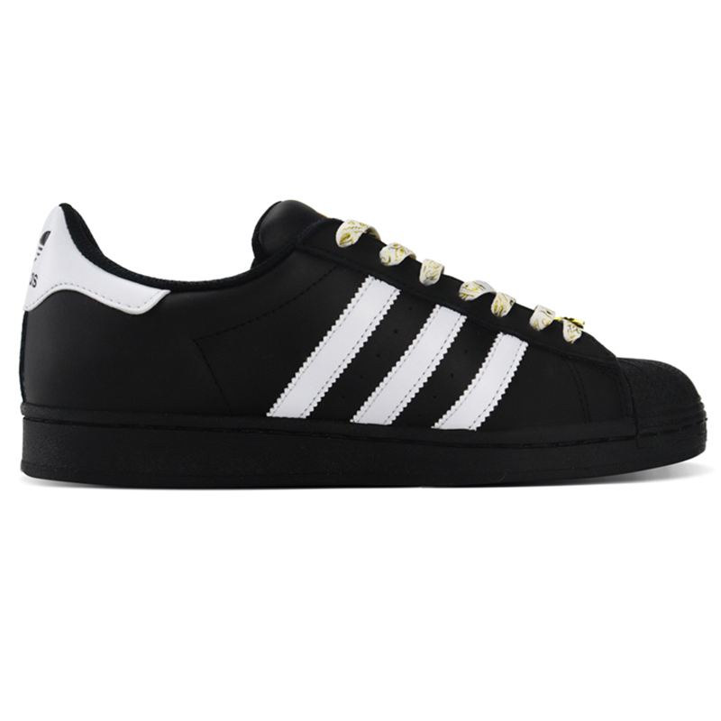 Adidas Originals SUPERSTAR Wear-Resistant Low-Top Skateboard Shoes Unisex Black White