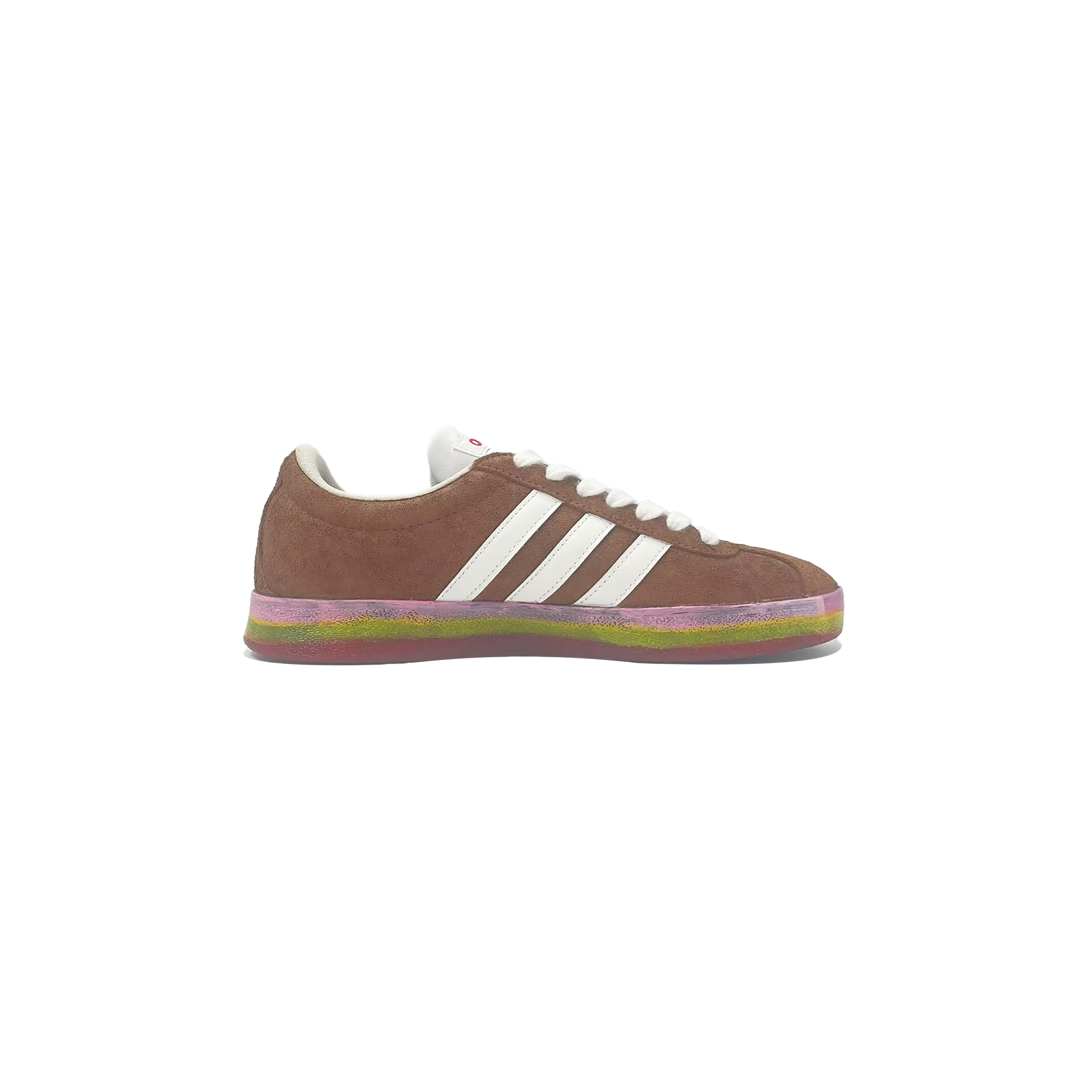 Adidas VL COURT 2.0 Brown Wild Graffiti, Casual Style Lightweight Low top Skateboard Shoes Unisex Brownish White купить в интернет-магазине Yoocart с быстрой доставкой по России.