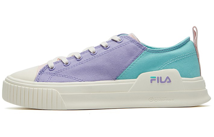 FILA Heritage FHT Lightweight Low Top Skateboard Shoes Women's Purple Green