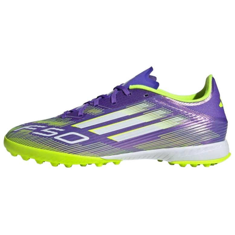 Adidas F50 League Abrasion Resistant Soccer Shoes Unisex Purple