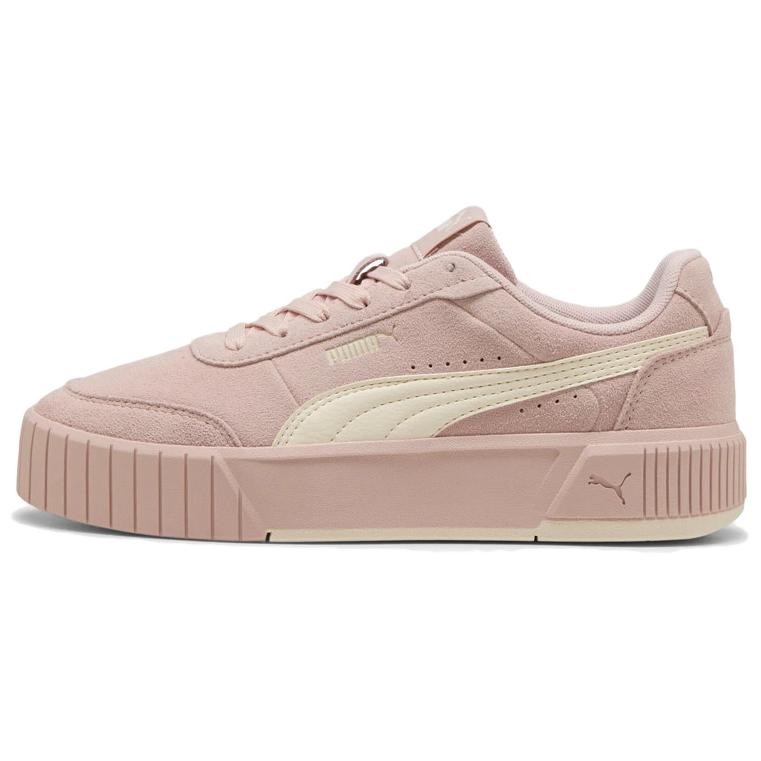 PUMA Carina Mia Abrasion Resistant Low Top Skateboard Shoes Women's Pink