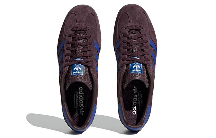 Adidas Gazelle Indoor Shadow Maroon Semi Lucid Blue купить в интернет-магазине Yoocart с быстрой доставкой по России.