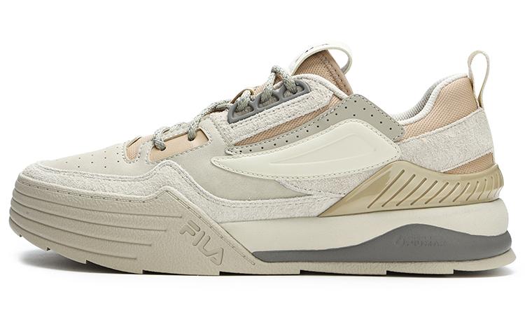 FILA PALA Anti-Slip Wear-Resistant Low-Top Skateboard Shoes Men's Champagne