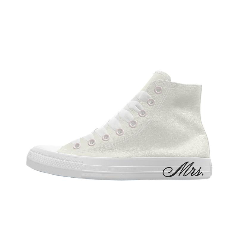 Converse All Star Anti Slip Wear Resistant High Top Skateboard Shoes Unisex Beige