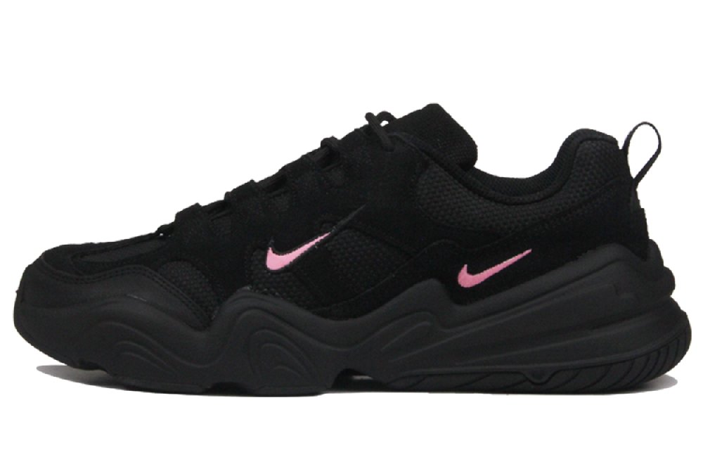 Nike Tech Hera Abrasion Resistant Low Top Casual Shoes Men's Black Pink