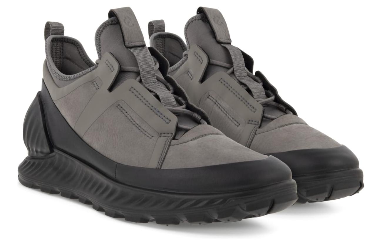 Ecco Breakthrough Low Top Sports Casual Shoes Men's Light Gray купить в интернет-магазине Yoocart с быстрой доставкой по России.