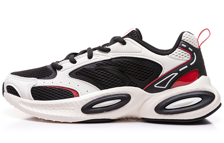 ANTA Running Shoes 'White Black Red'