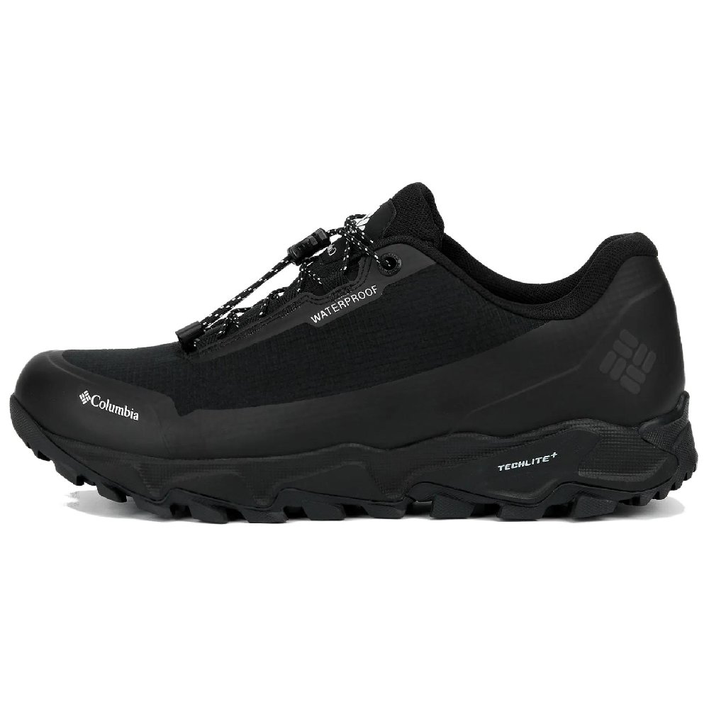 Columbia Support Shock Absorption Low Top Hiking Shoes Men's Black