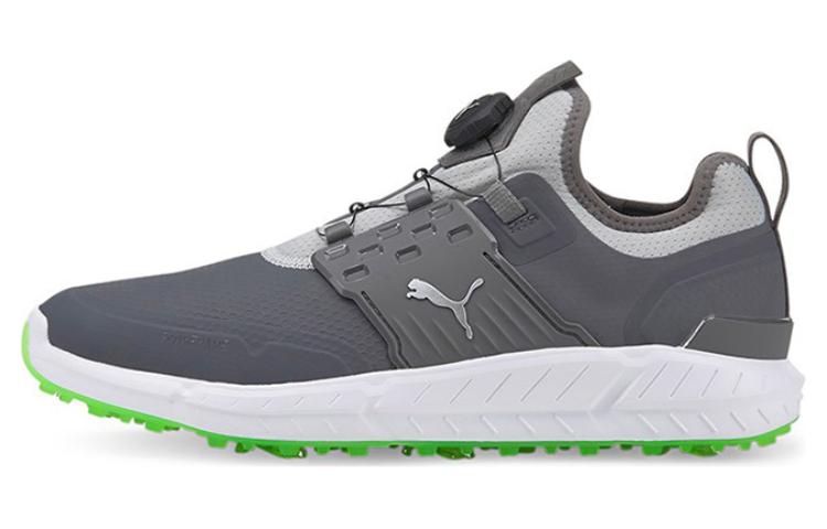 PUMA IGNITE Disc Abrasion Resistant Breathable Low Top Golf Shoes Men's Light Green