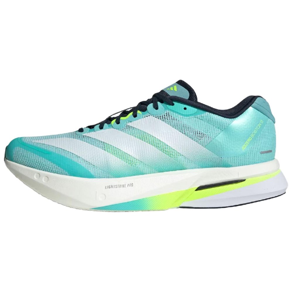 Adidas Adizero Boston 13 Flash Aqua White Lucid Lemon