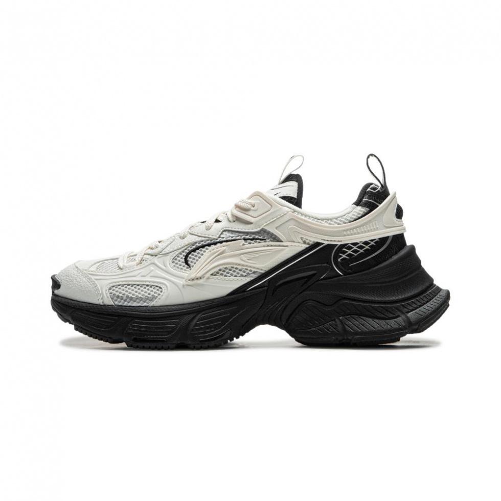 LINING Star Chunky Sneakers Men Low Top Mist White