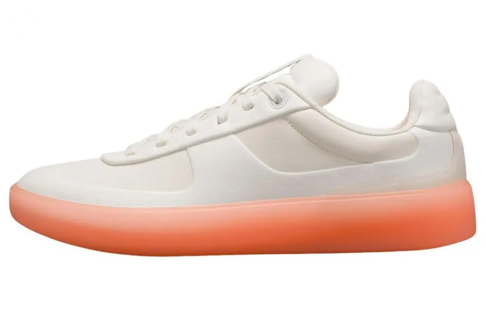 Lululemon Cityverse Anti Slip Wear Resistant Low Top Casual Shoes Men's White Orange