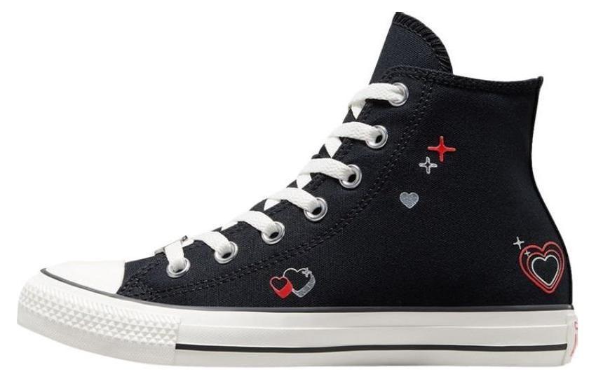 Converse Chuck Taylor All Star Hi Y2K Heart Black Women's