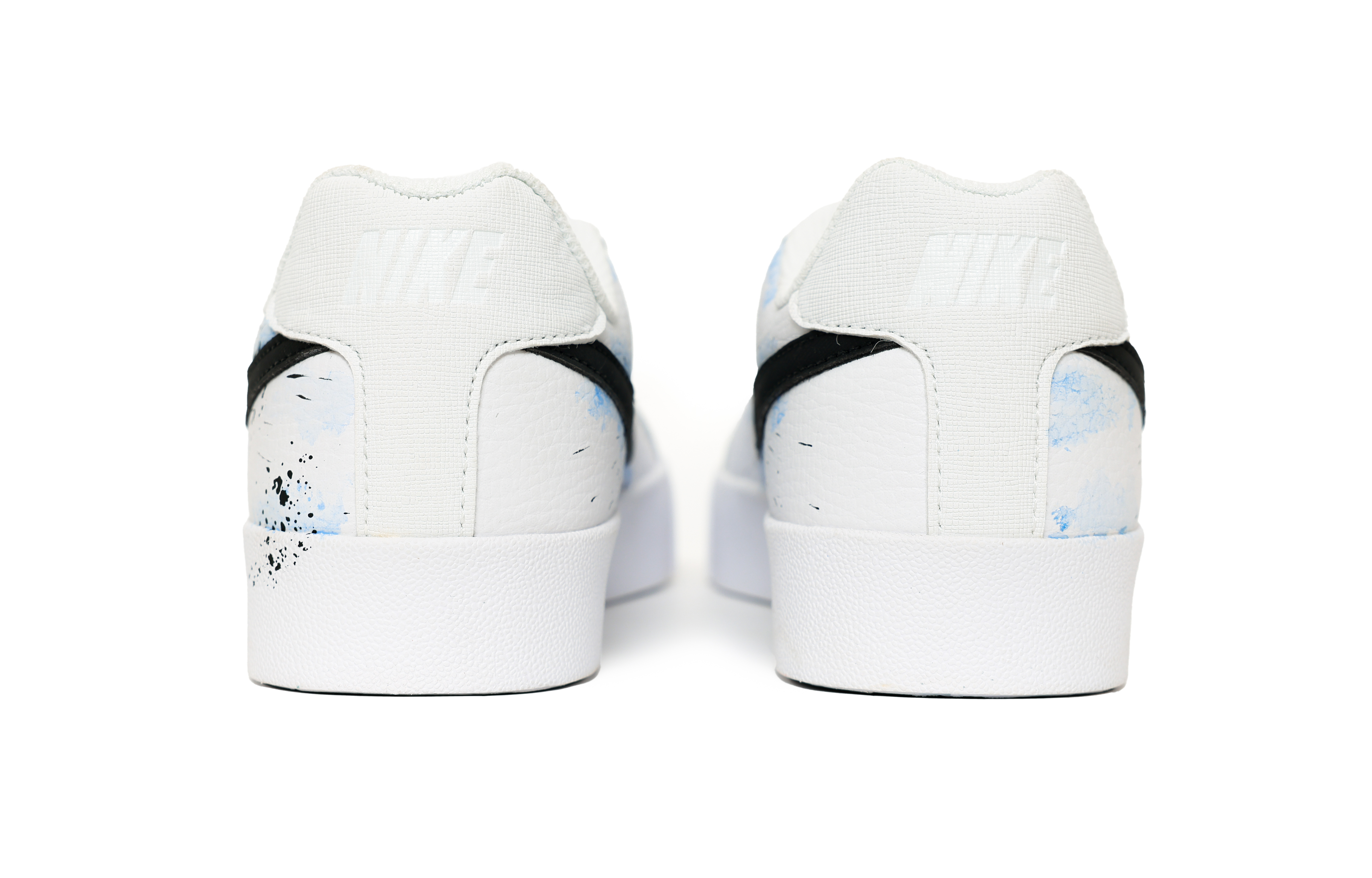 Nike Court Royale Collection Skateboard Shoes Unisex Low top White/Blue купить в интернет-магазине Yoocart с быстрой доставкой по России.