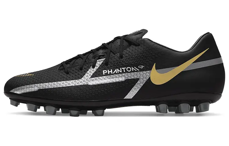 Nike Phantom GT2 Academy Ag 'Black Dark Grey Metallic Gold'